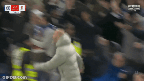Chelsea Vs Liverpool Soccer Game On Sky Sports GIF
