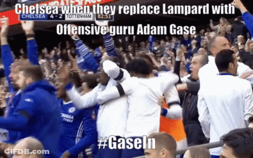 Chelsea When They Replace Lampard With Offensive Guru Adam Gase #Gaselin GIF