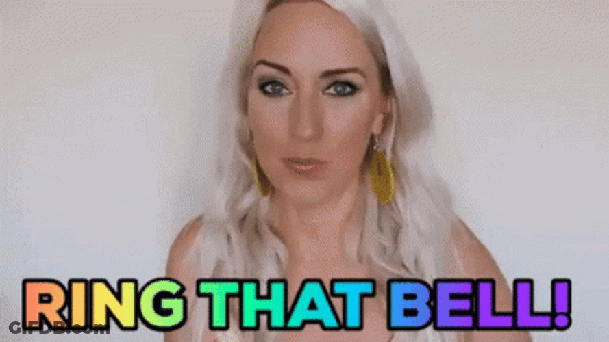 Chelsie Kenyon Loud Bell Ringing GIF