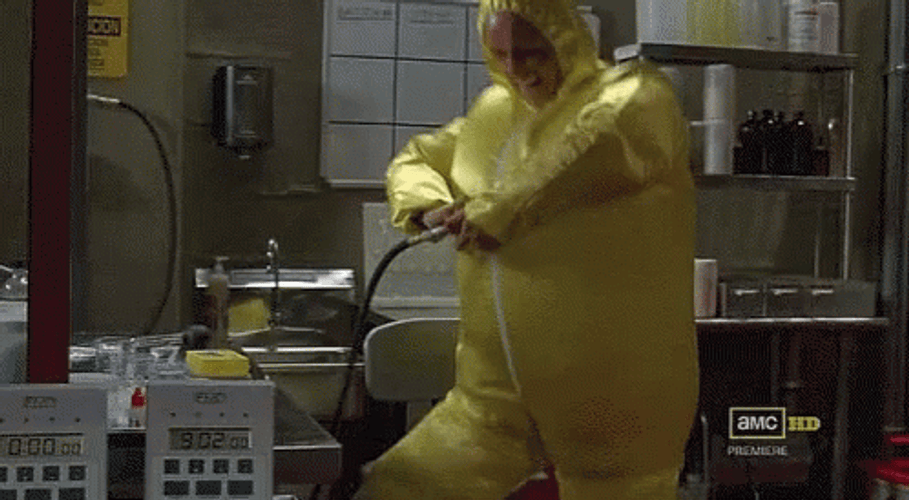 Chemical Reaction I'm A Blow Fish GIF
