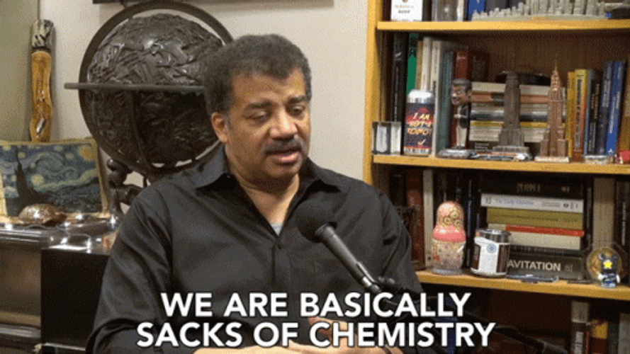 Chemistry Sacks Neil Degrasse Tyson GIF