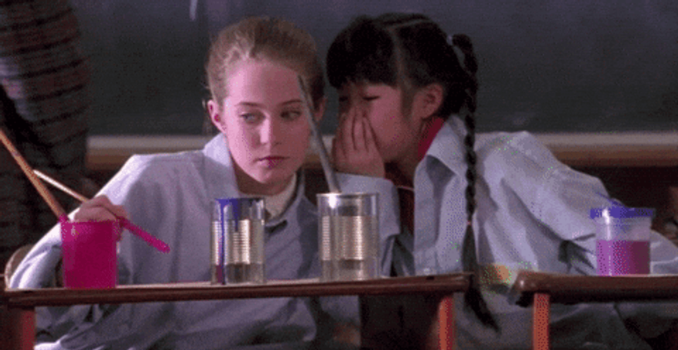 Chemistry Student Whisper GIF