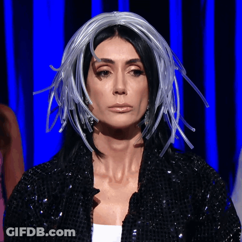 Cher With Open Mouth Saying I'm Amazing GIF