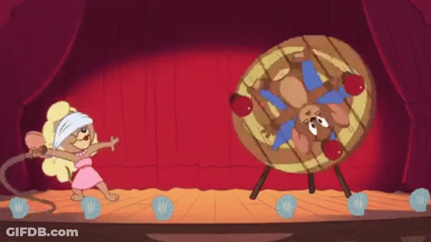 Cherie Cracking The Whip On Jerry GIF