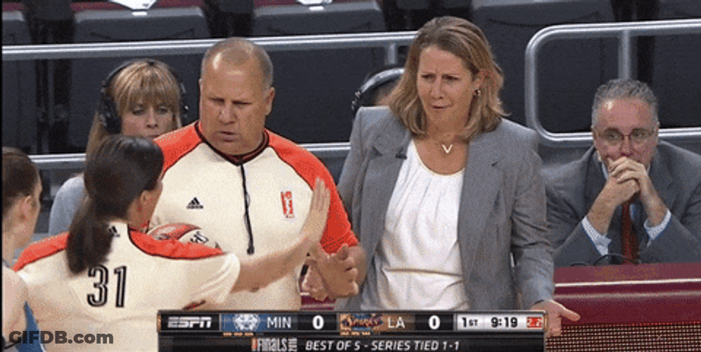 Cheryl Reeve Being Cool In Wnba GIF
