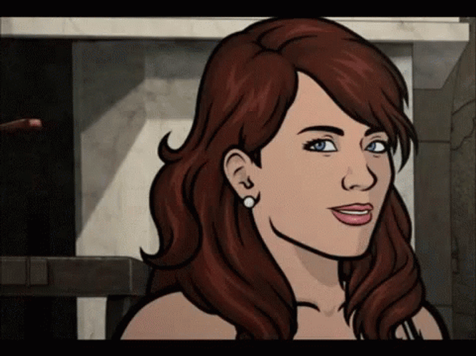Cheryl Tunt Archer Getting Slapped GIF