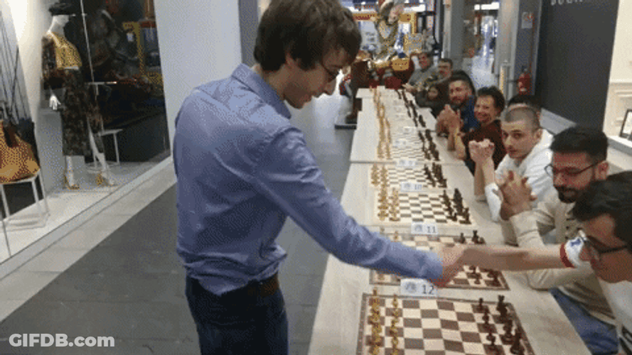 Chess Master Simultaneous Matches GIF