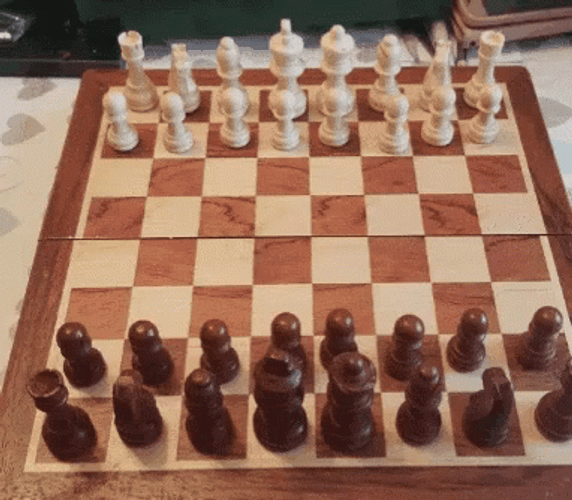 Chess Pawn Attacking Checkmate GIF