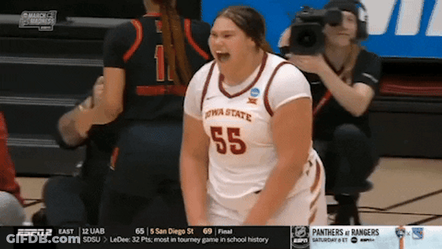 Chest Bump Shouting Player GIF
