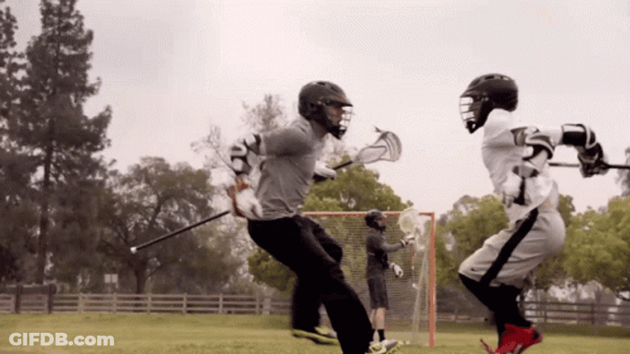 Chest Lacrosse Bump GIF