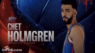 Chet Holmgren Oklahoma City Thunder GIF