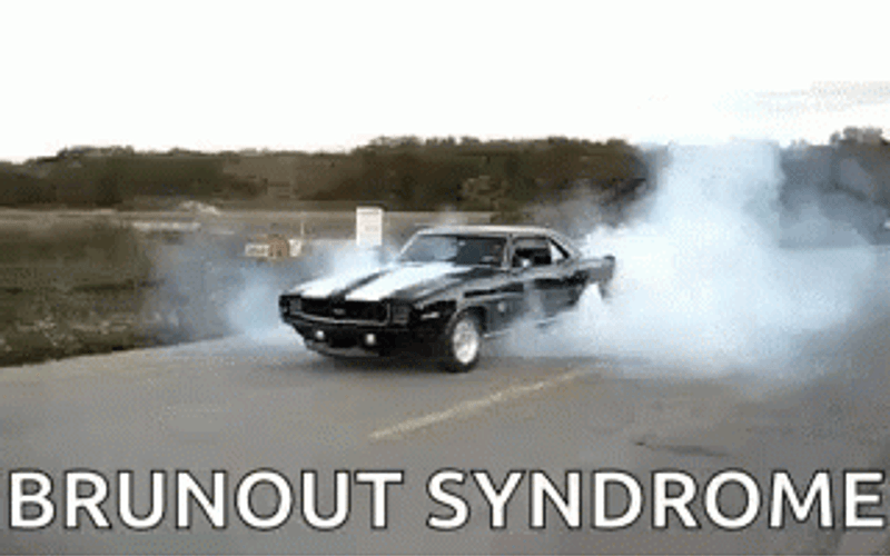 Chevrolet Camaro Burnout Syndrome GIF