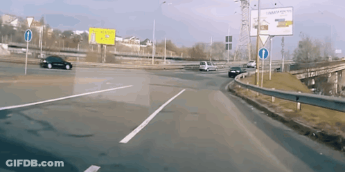 Chevrolet Road Sign GIF