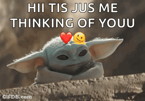 Chewbacca Holding Crescent Moon GIF