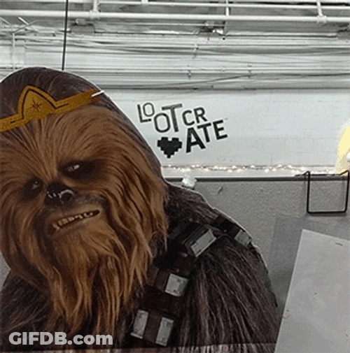Chewbacca Sasquatch Star Wars Monster GIF