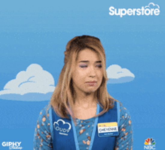 Cheyenne Holding Tears Trying Not To Cry GIF