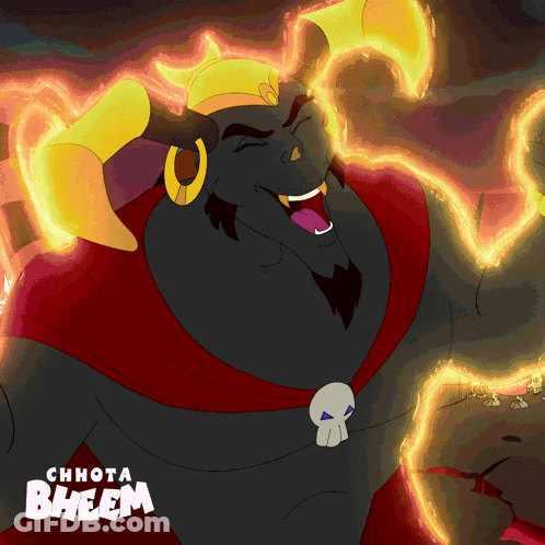 Chhota Bheem Laughing GIF
