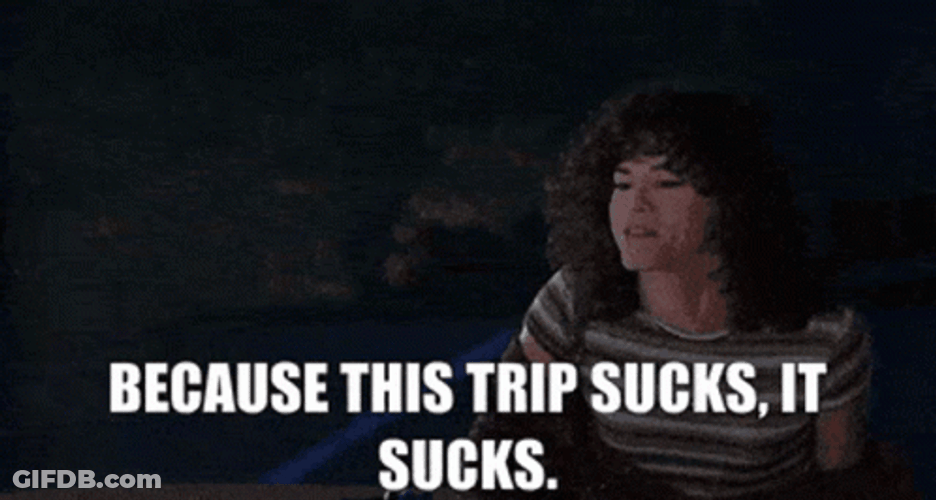 Chi Chi Rodriguez This Trip Sucks GIF