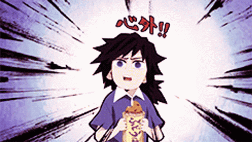 Chibi Giyuu Tomioka Comics GIF