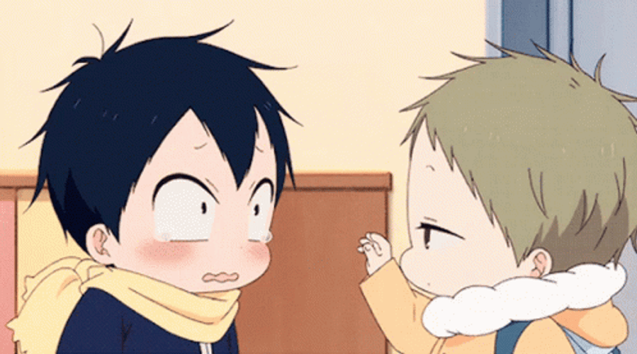 Chibi Head Pat GIF