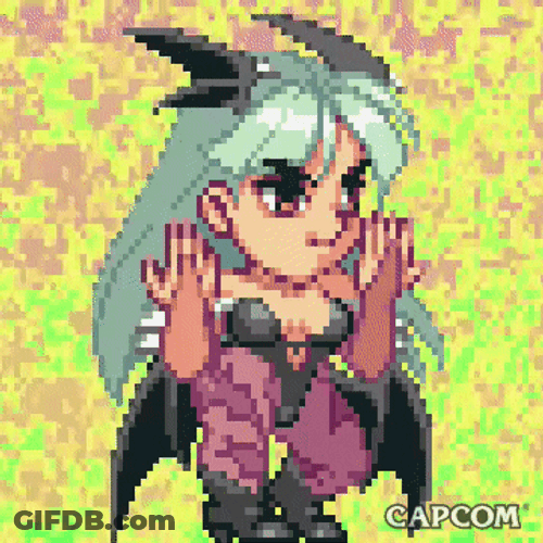 Chibi Succubus Video Game GIF
