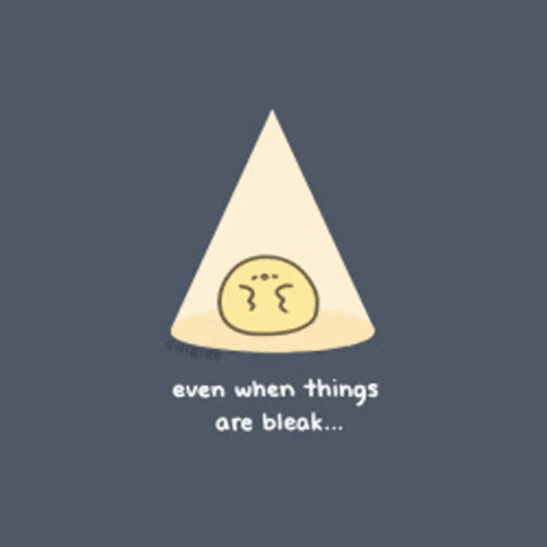Chibird Motivational Cartoon GIF
