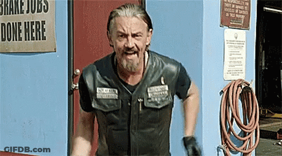 Chibs Telford Happily Dancing Sons Of Anarchy GIF