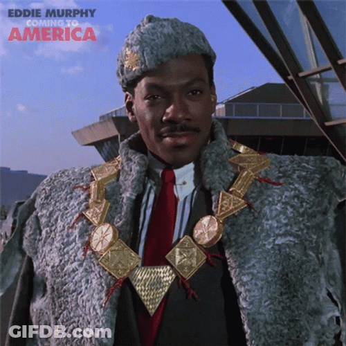Chic Eddie Murphy Coming To America GIF