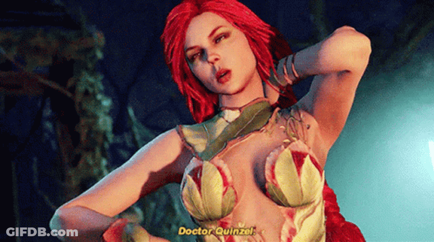 Chic Poison Ivy Green Glamour GIF