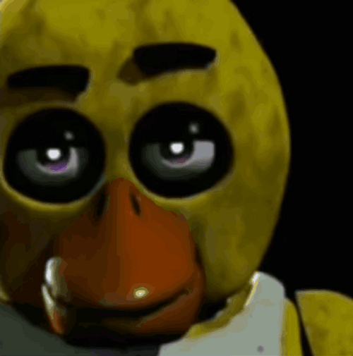 Chica FNAP Daze Eyes Got Rizz GIF