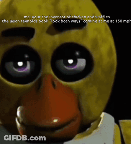 Chica From Five Nights At Freddy's Saying Me Your The Inventor Of Chicken And Waffles GIF