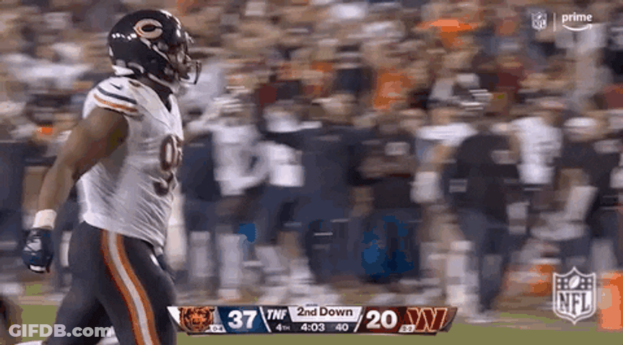 Chicago Bear Second Down GIF