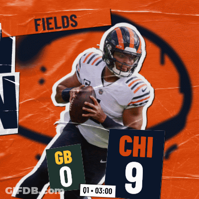 Chicago Bears 9 Vs Green Bay Packers 0 First Quarter GIF