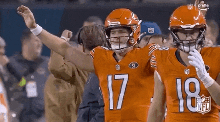 Chicago Bears Celebrates Wining GIF