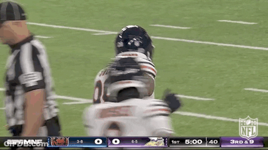Chicago Bears Happy Players GIF