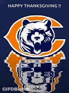 Chicago Bears Happy Thanksgiving Go Bears GIF