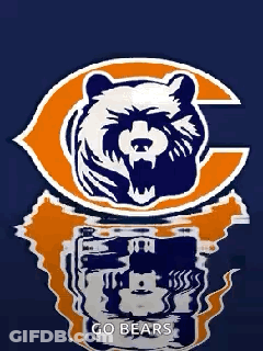 Chicago Bears Logo Saying Go Bears GIF