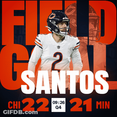 Chicago Bears Vs San Francisco 49Ers Football Poster GIF