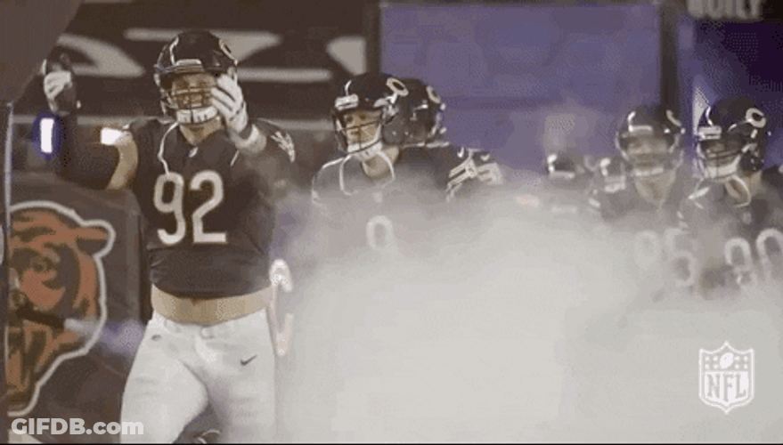 Chicago Bears Welcoming Players GIF