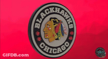 Chicago Blackhawks Logo Goal GIF