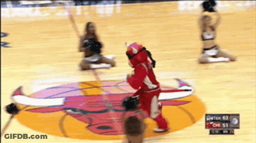 Chicago Bulls Vs Boston Celtics Basketball Game GIF