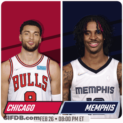 Chicago Bulls Vs Memphis Grizzlies Feb 26 GIF