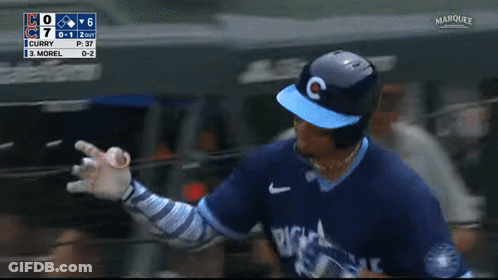 Chicago Cubs Christopher Morel GIF