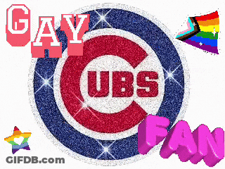 Chicago Cubs Logo Gay Cubs Fan GIF