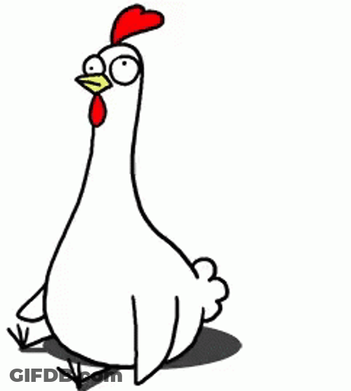 Chicken Bro Farting GIF