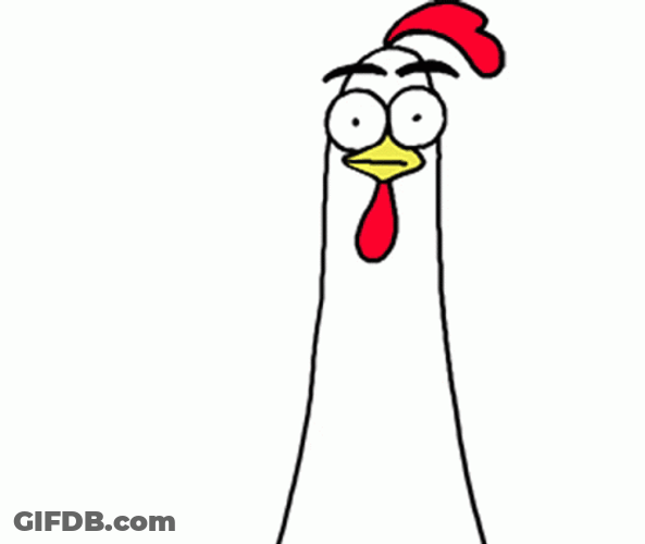 Chicken Bro Nodding Okay GIF
