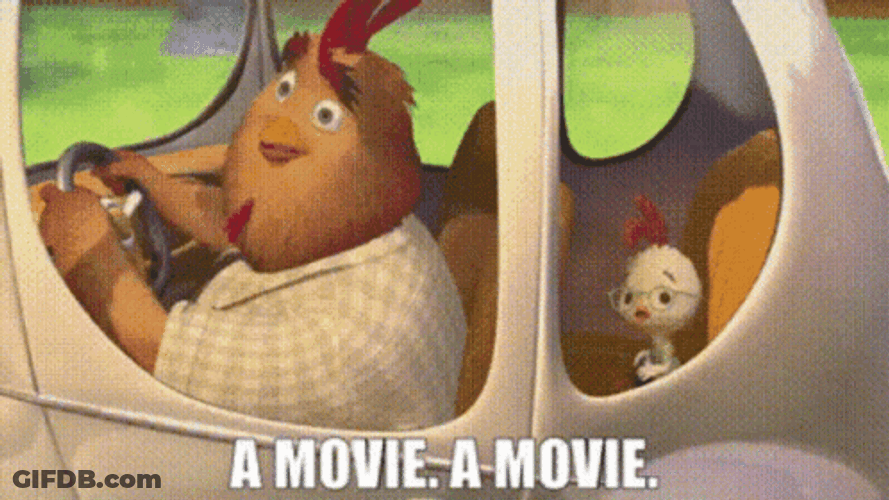 Chicken Little Buck Cluck Car GIF