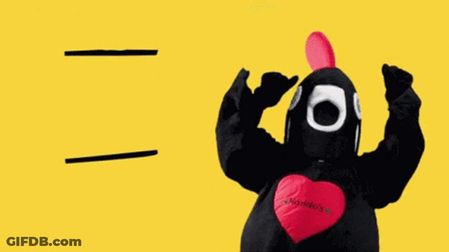 Chicken Mascot Kip Yes GIF