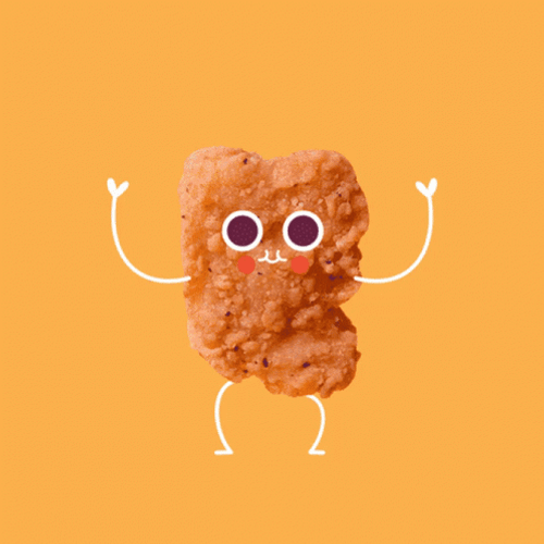 Chicken Nugget Exercise GIF