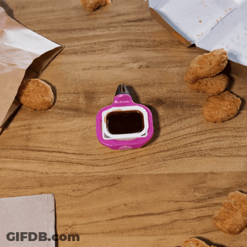 Chicken Nugget Meme Heart Shape GIF
